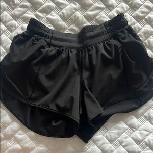 Black Lululemon Women's Athletic Shorts